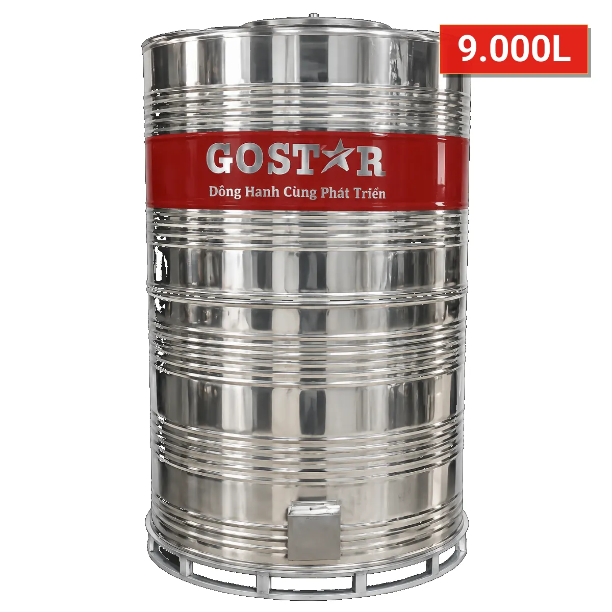 Bồn bảo ôn nước nóng 9.000L dạng đứng