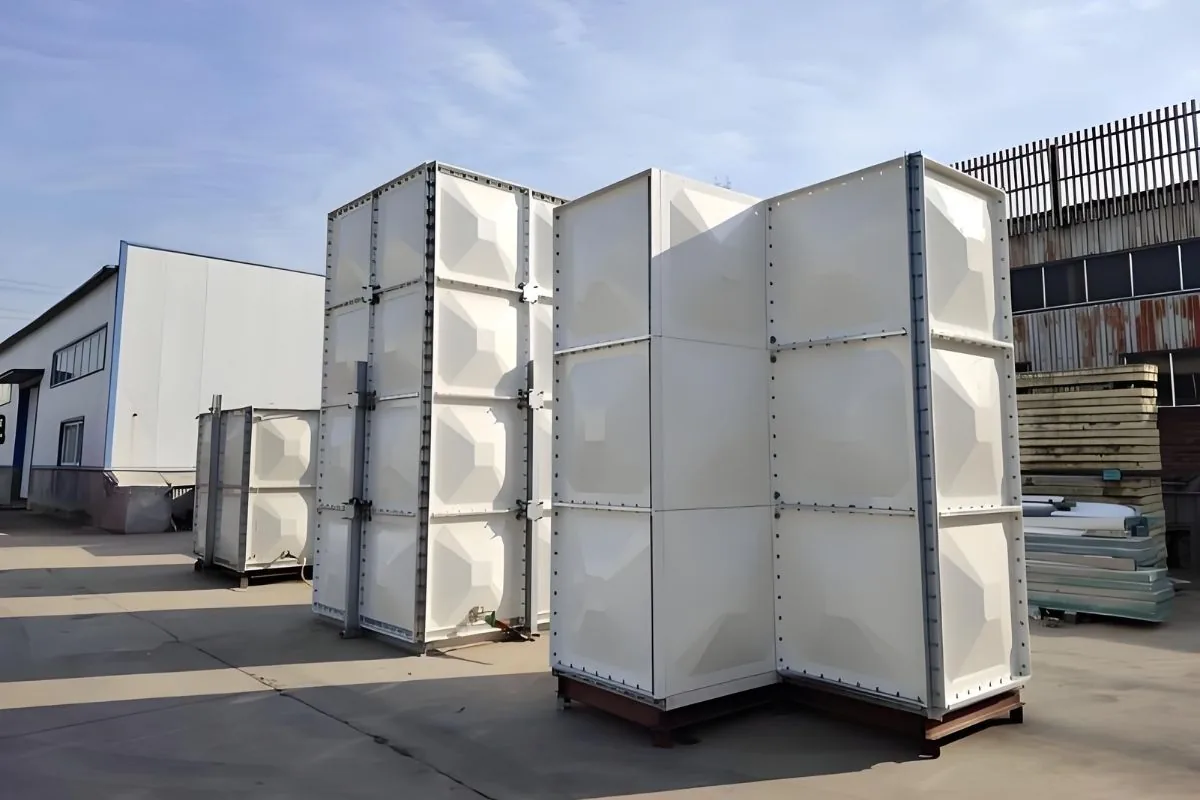 Ứng dụng bể lắp ghép composite trong công trình chứa nước