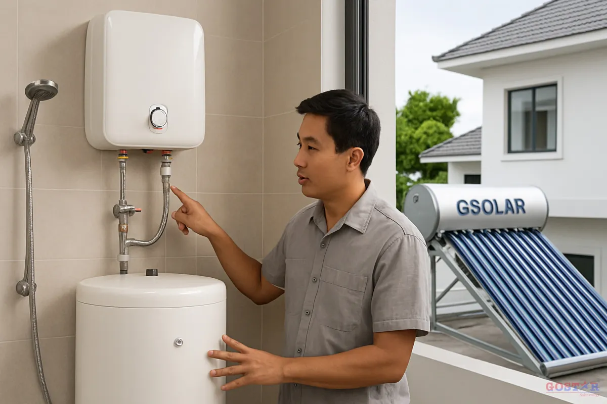Bồn bảo ôn máy nước nóng năng lượng mặt trời dung tích 150 lít